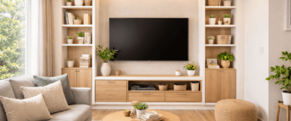 空間有限怎麼做電視牆？兼顧美感與機能的規劃攻略